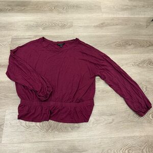 Banana Republic Burgundy Top